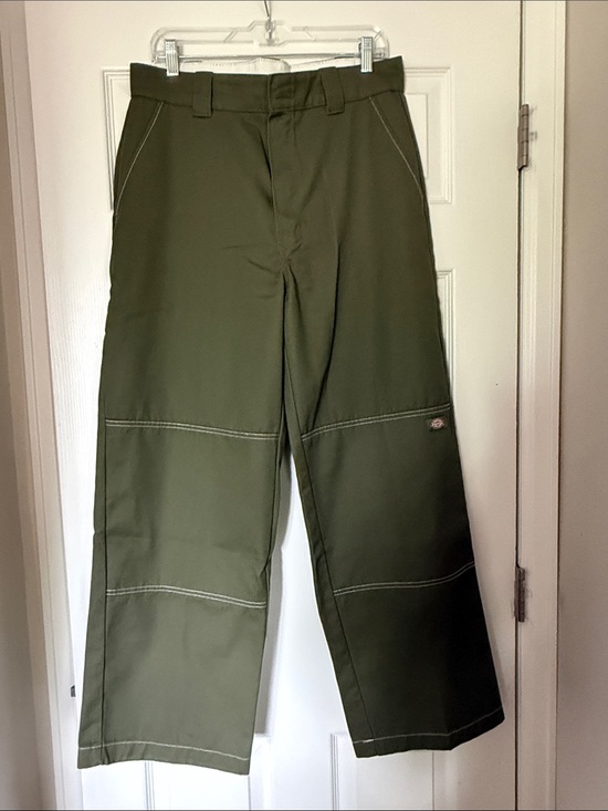 Dickies Pants - Dickies Olive Work Chinos